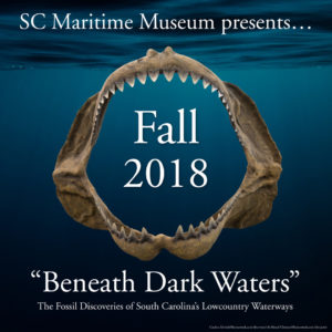 "Beneath Dark Waters" The Fossil Discoveries of South Carolina's Lowcountry Waterways exhibit @ South Carolina Maritime Museum | Georgetown | South Carolina | United States