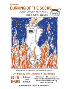8th Annual Burning of the Socks @ South Carolina Maritime Museum | Georgetown | South Carolina | United States